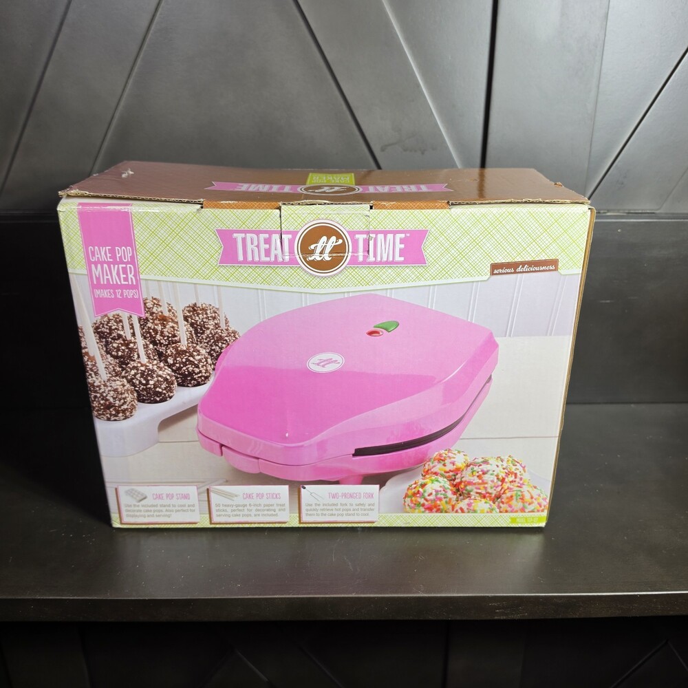 Treat Time Cake Pop Maker New In Open Box